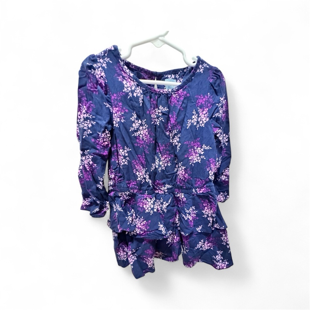GAP Kids Floral Dress - Purple and Pink